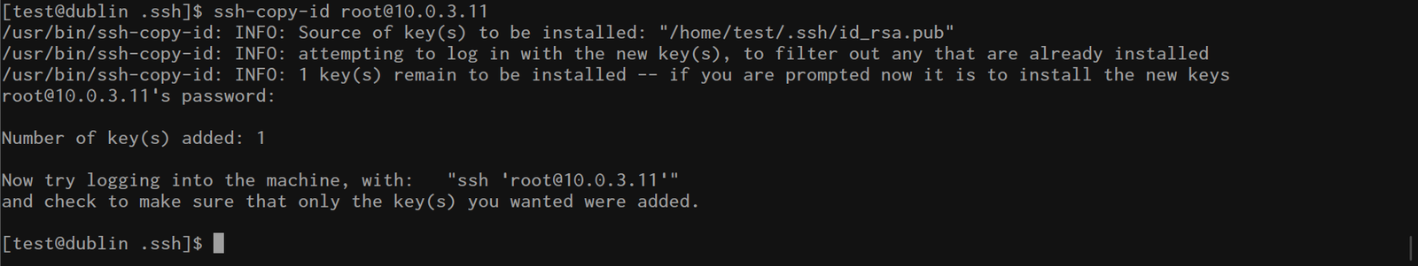 ssh-copy-id